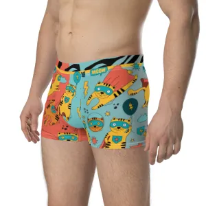 Super Hero Space Cats - Crazy-Ass Undies - Men's Boxer Briefs