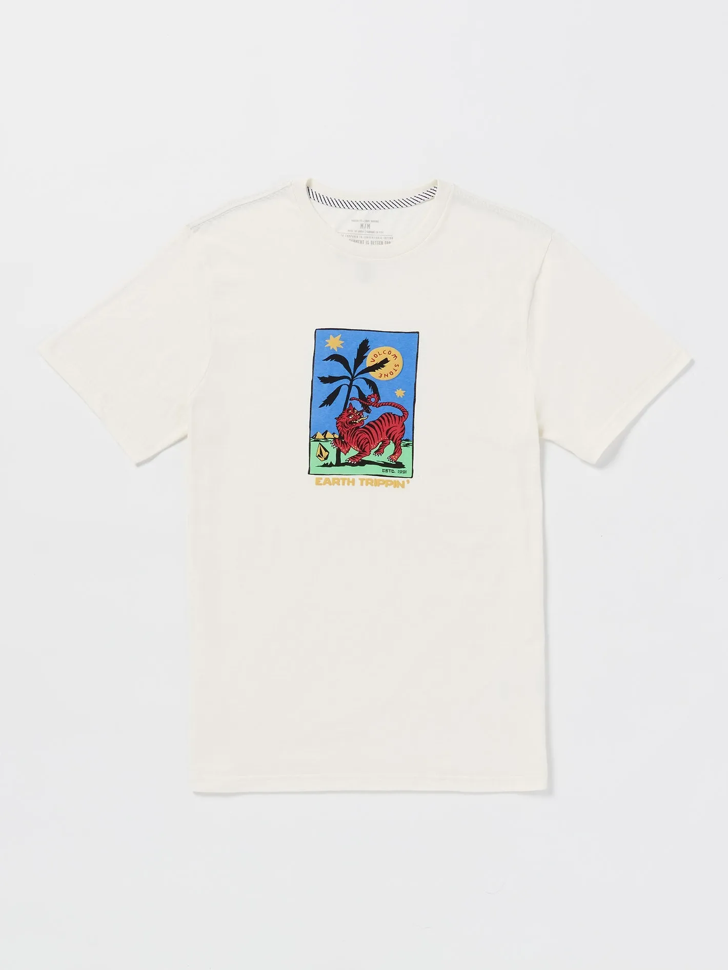 Tarot Tiger Farm To Yarn T-Shirt - Off White