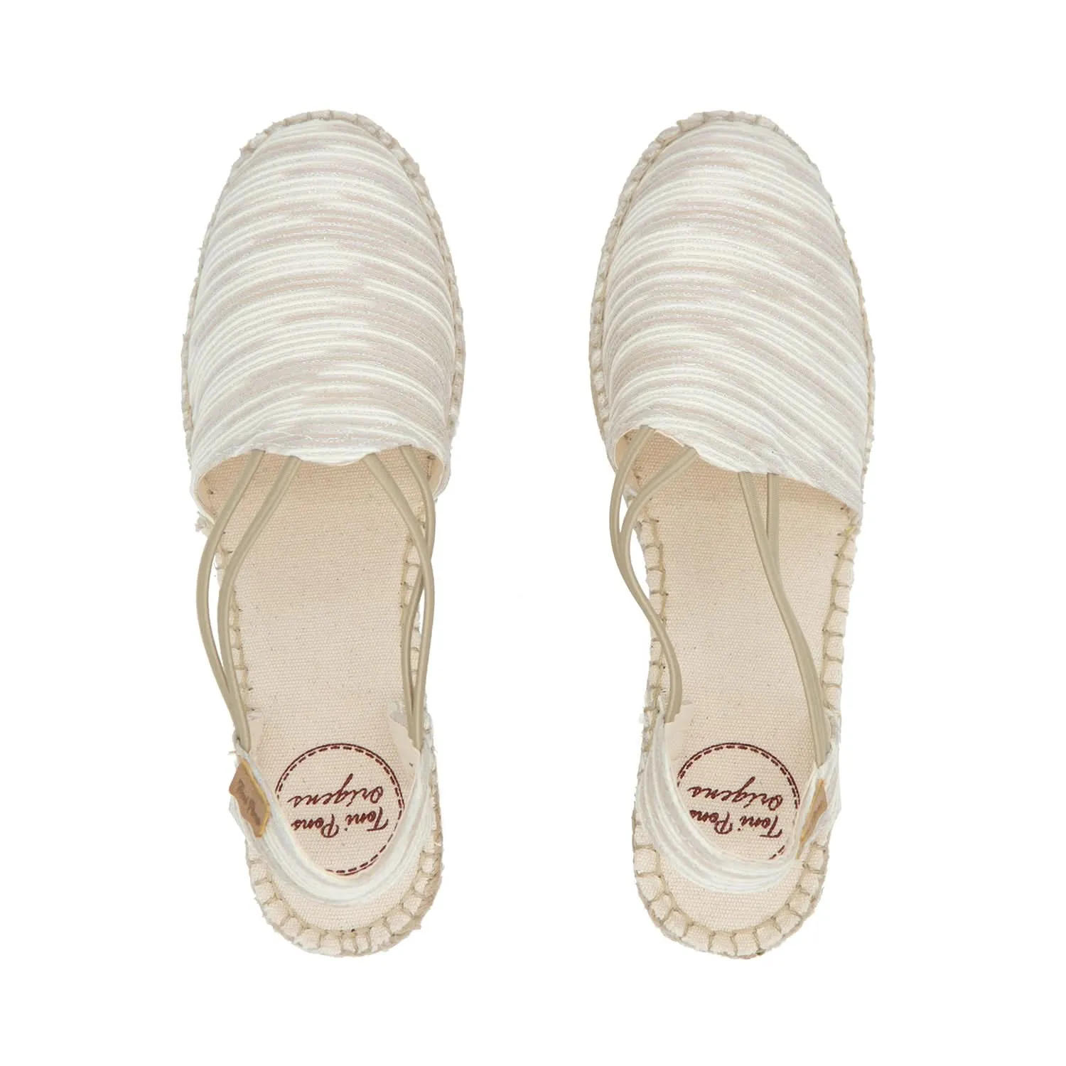 Textile Wedge Espadrille for Women - Tania-ZR