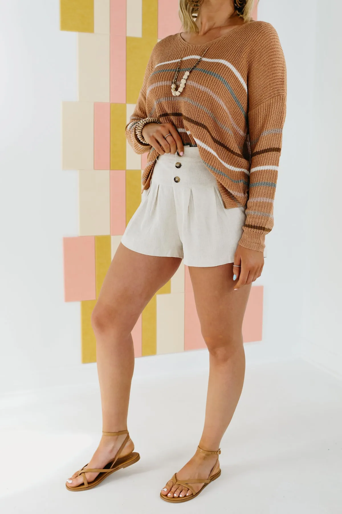 The Alice Pleated Shorts - FINAL SALE