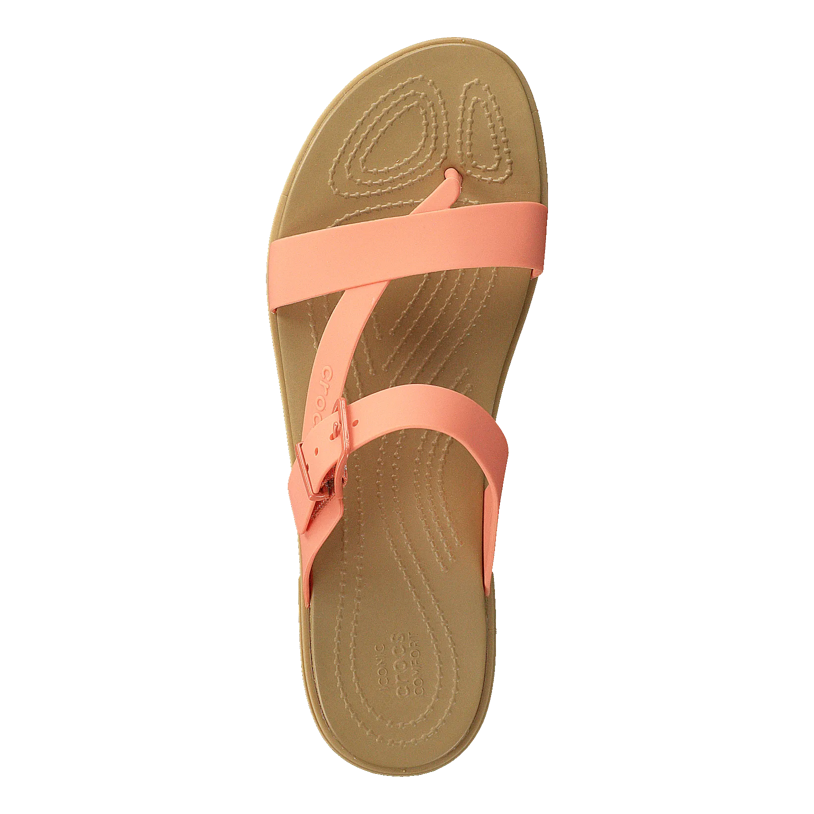 Tulum Toe Post Sandal Women Grapefruit / Tan