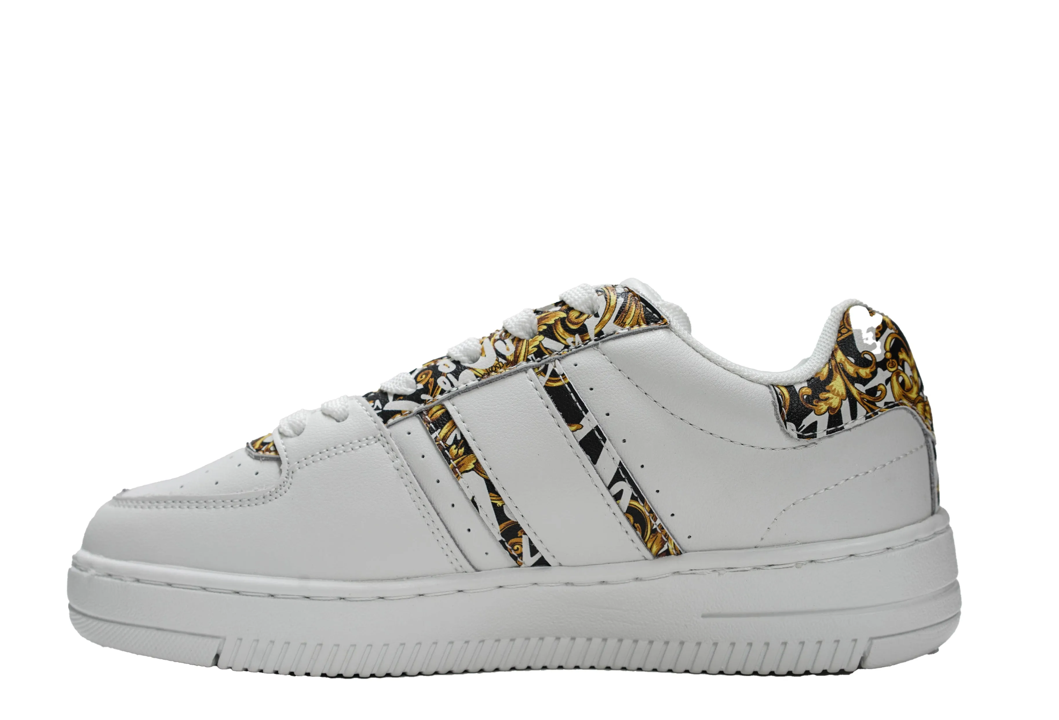 Versace Jeans Women's White Logo Sneakers 73VA3SJ - 40% OFF