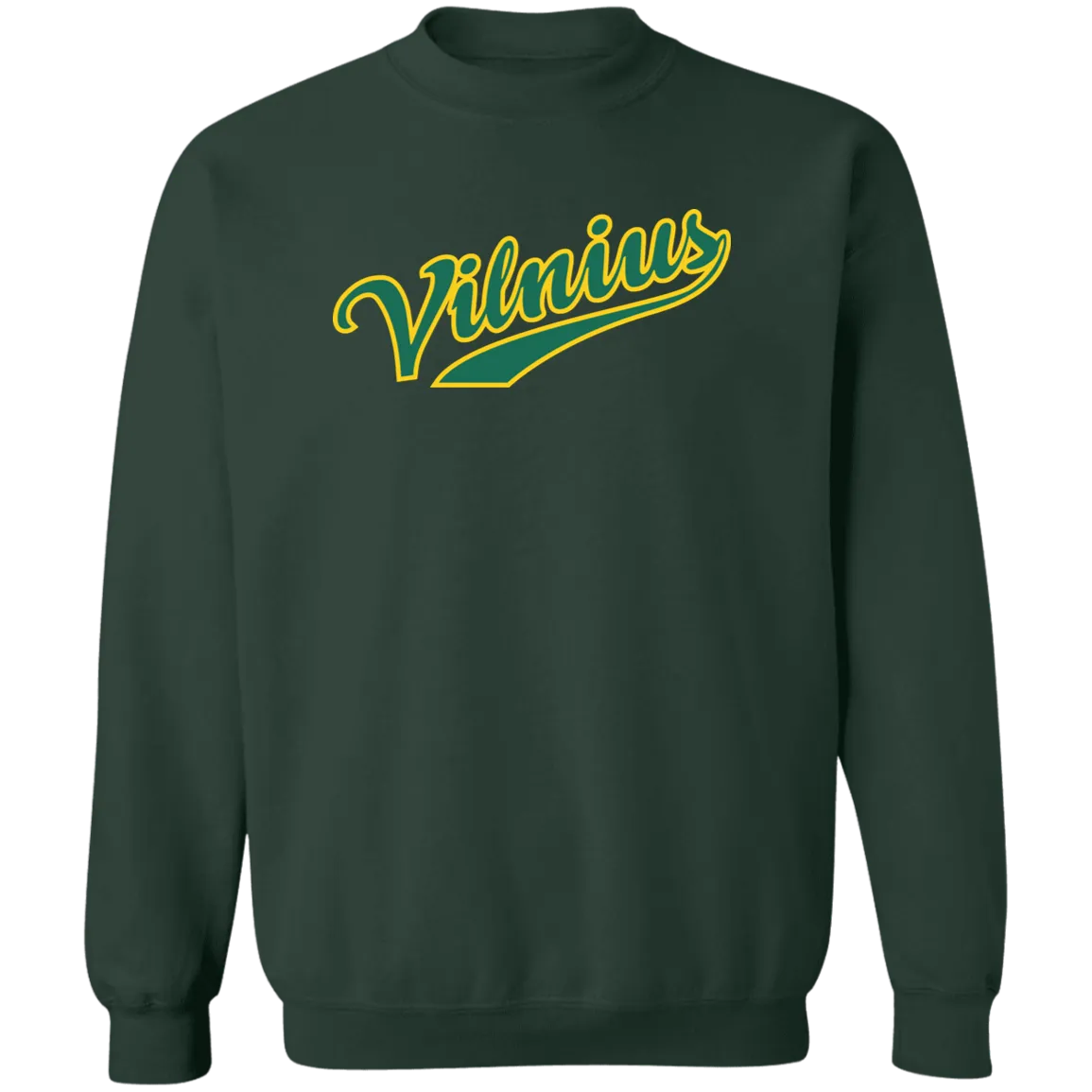 Vilnius - Men/Women Unisex Comfort Crewneck Pullover Sweatshirt