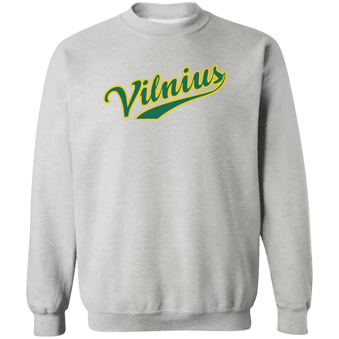 Vilnius - Men/Women Unisex Comfort Crewneck Pullover Sweatshirt