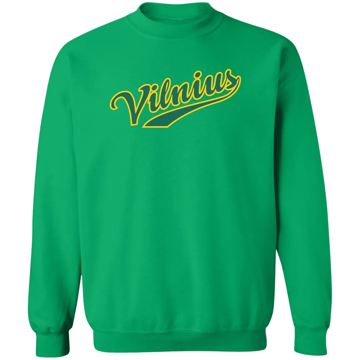Vilnius - Men/Women Unisex Comfort Crewneck Pullover Sweatshirt