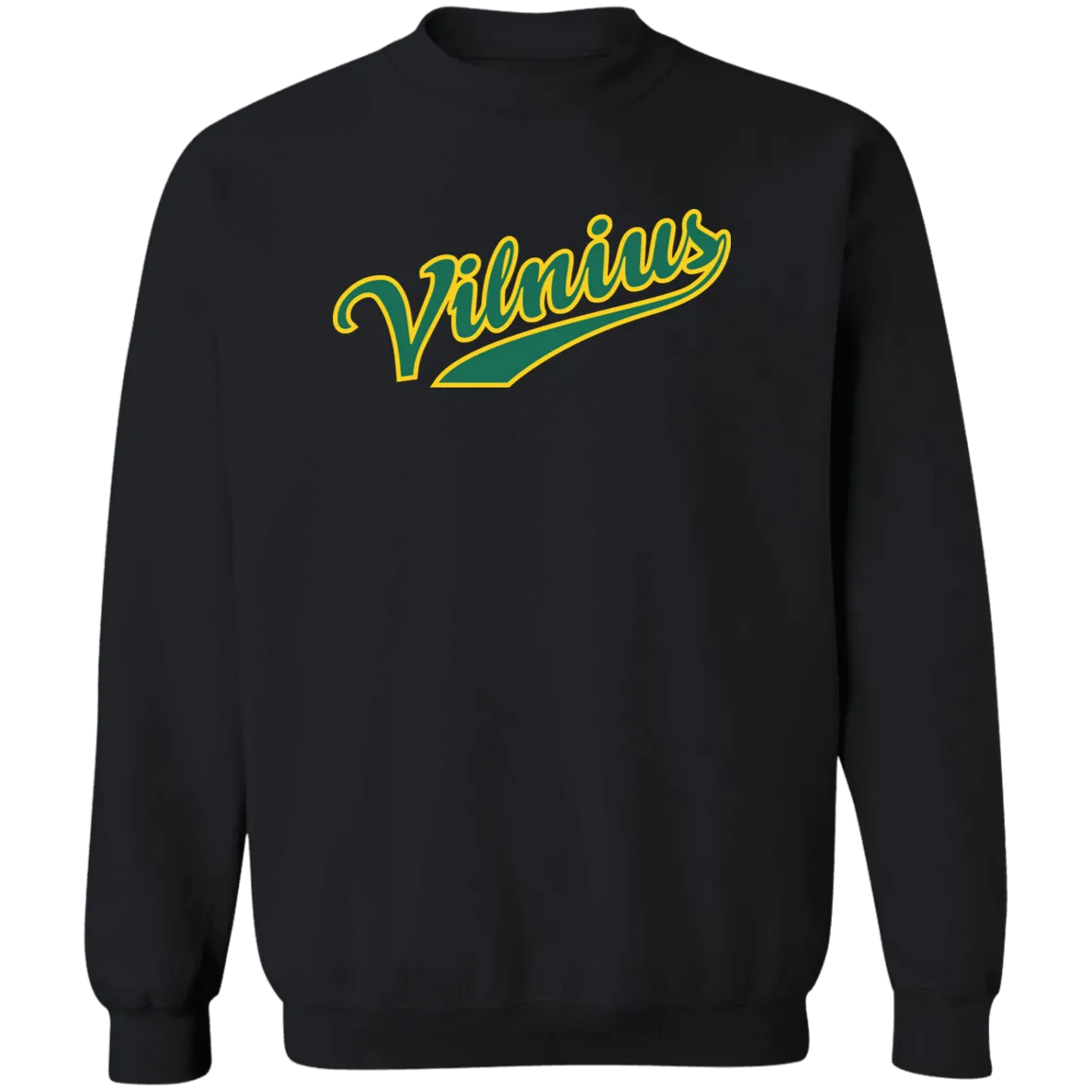 Vilnius - Men/Women Unisex Comfort Crewneck Pullover Sweatshirt