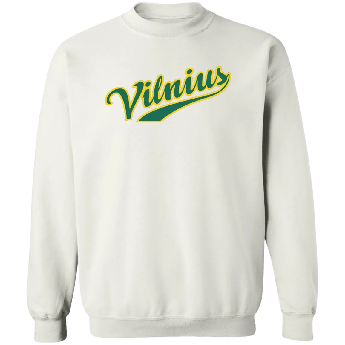 Vilnius - Men/Women Unisex Comfort Crewneck Pullover Sweatshirt