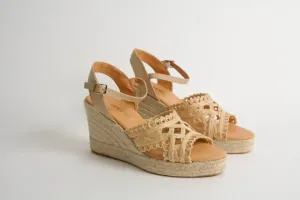 Viveca Natural Wedge Espadrilles