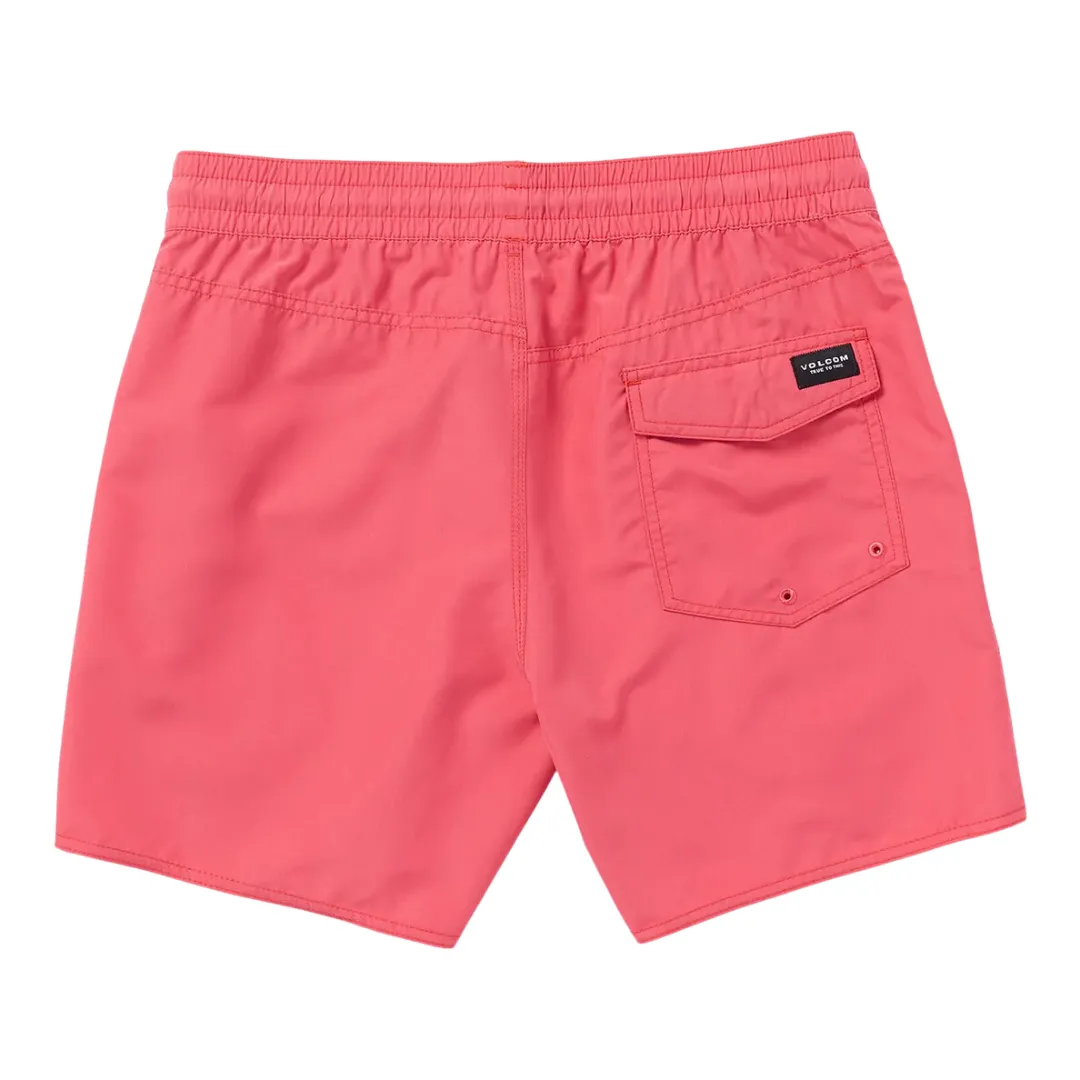 Volcom Men's Lido Solid Trunk 16"