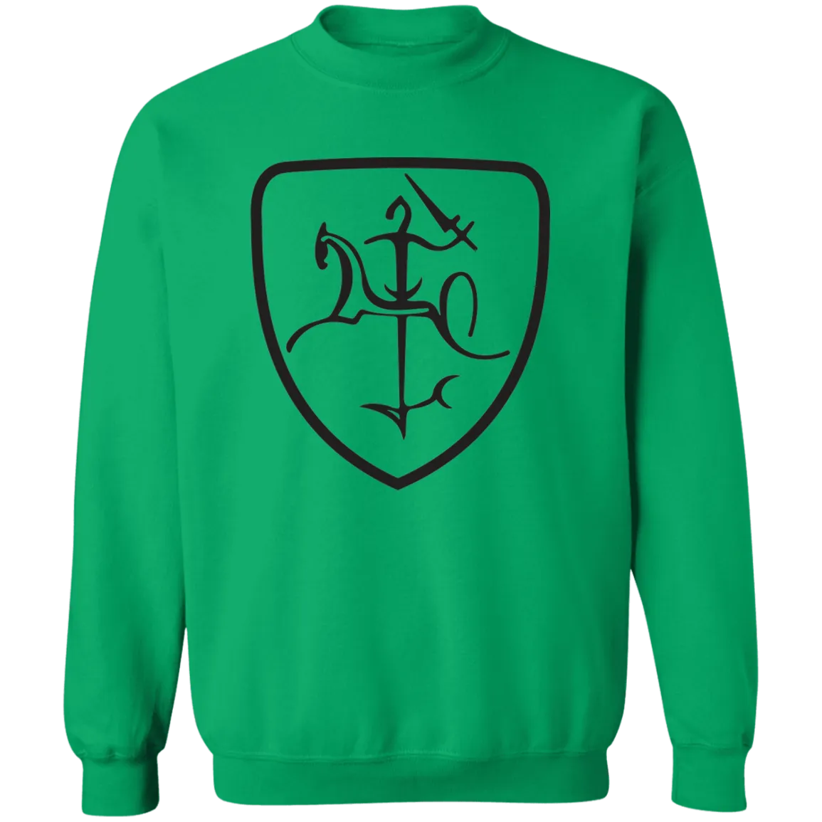 Vytis - Men/Women Unisex Comfort Crewneck Pullover Sweatshirt