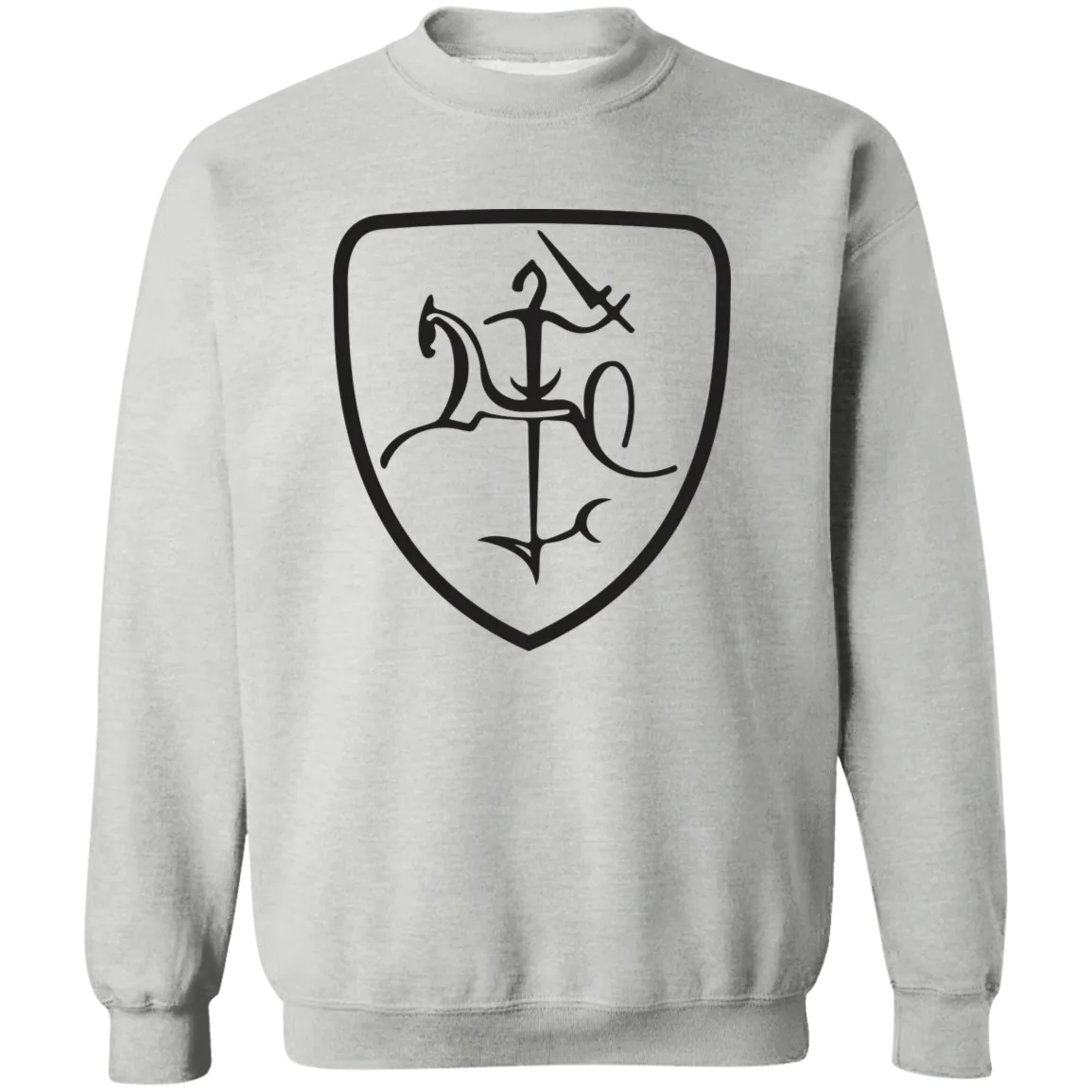 Vytis - Men/Women Unisex Comfort Crewneck Pullover Sweatshirt
