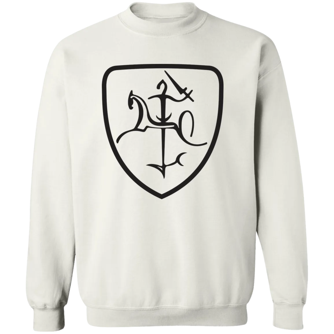 Vytis - Men/Women Unisex Comfort Crewneck Pullover Sweatshirt