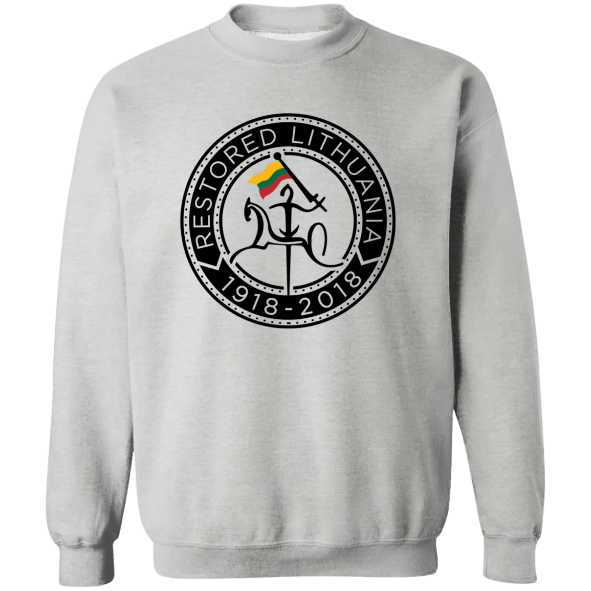 Vytis Restored - Men/Women Unisex Comfort Crewneck Pullover Sweatshirt
