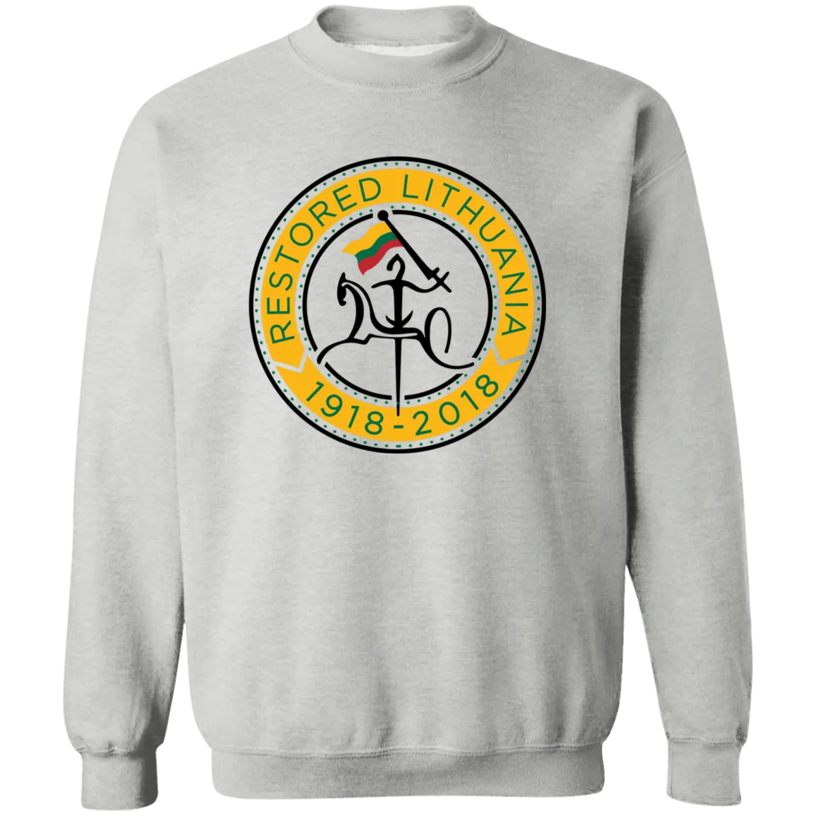 Vytis Restored - Men/Women Unisex Comfort Crewneck Pullover Sweatshirt