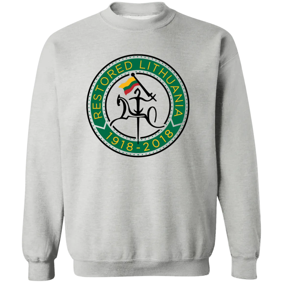 Vytis Restored - Men/Women Unisex Comfort Crewneck Pullover Sweatshirt