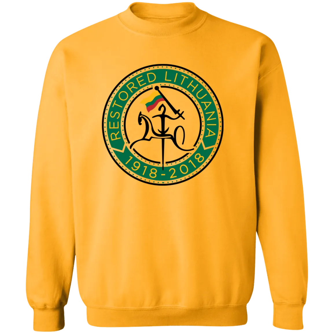 Vytis Restored - Men/Women Unisex Comfort Crewneck Pullover Sweatshirt