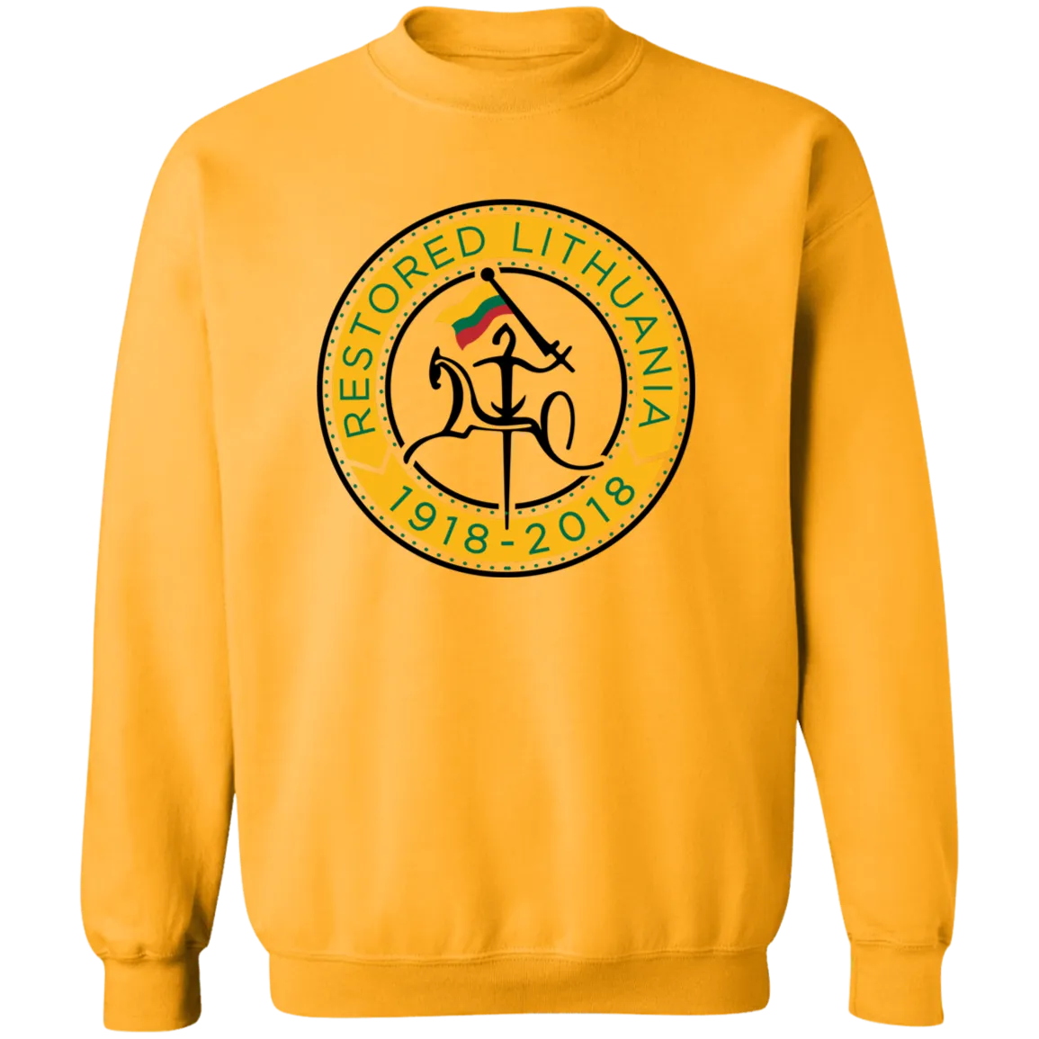 Vytis Restored - Men/Women Unisex Comfort Crewneck Pullover Sweatshirt