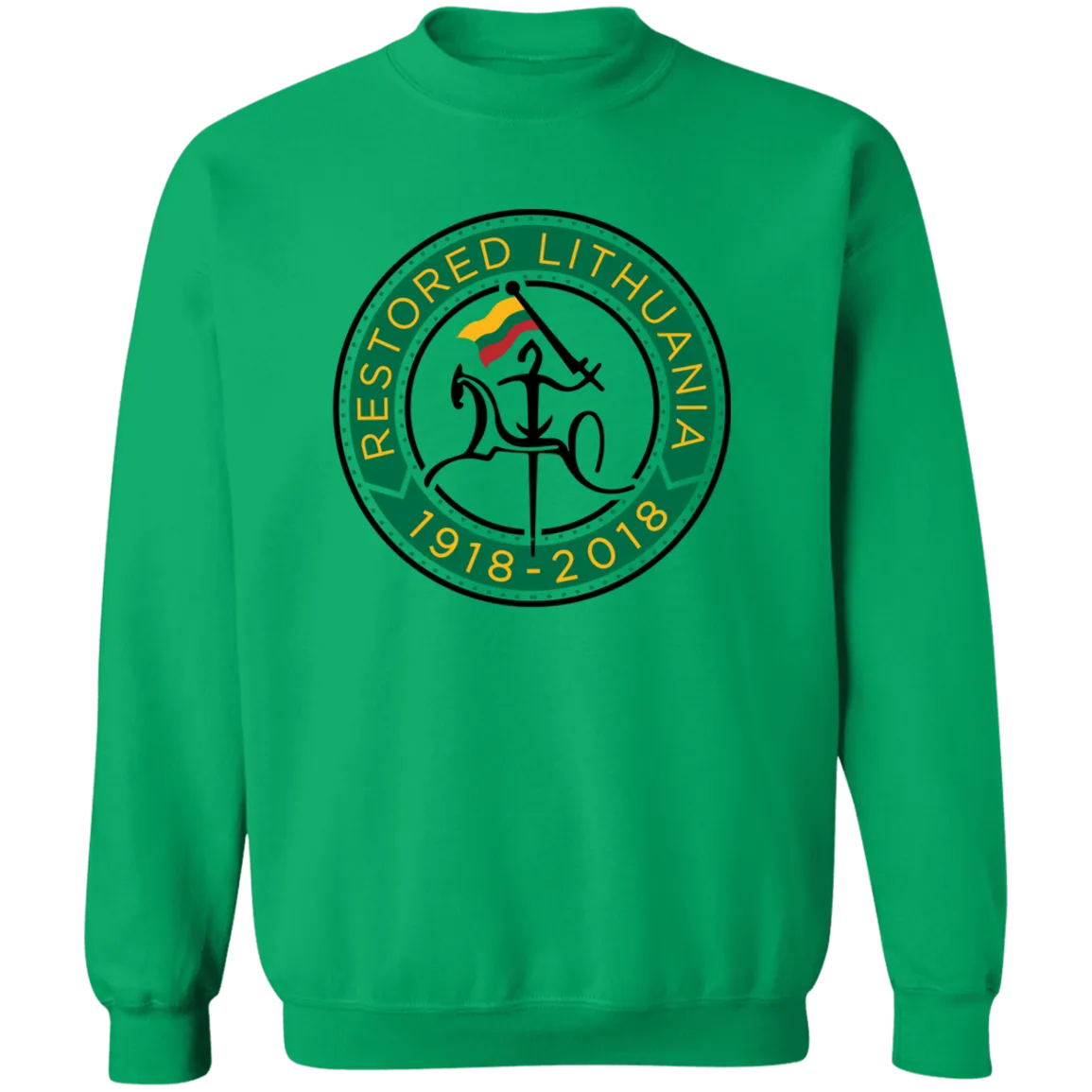 Vytis Restored - Men/Women Unisex Comfort Crewneck Pullover Sweatshirt