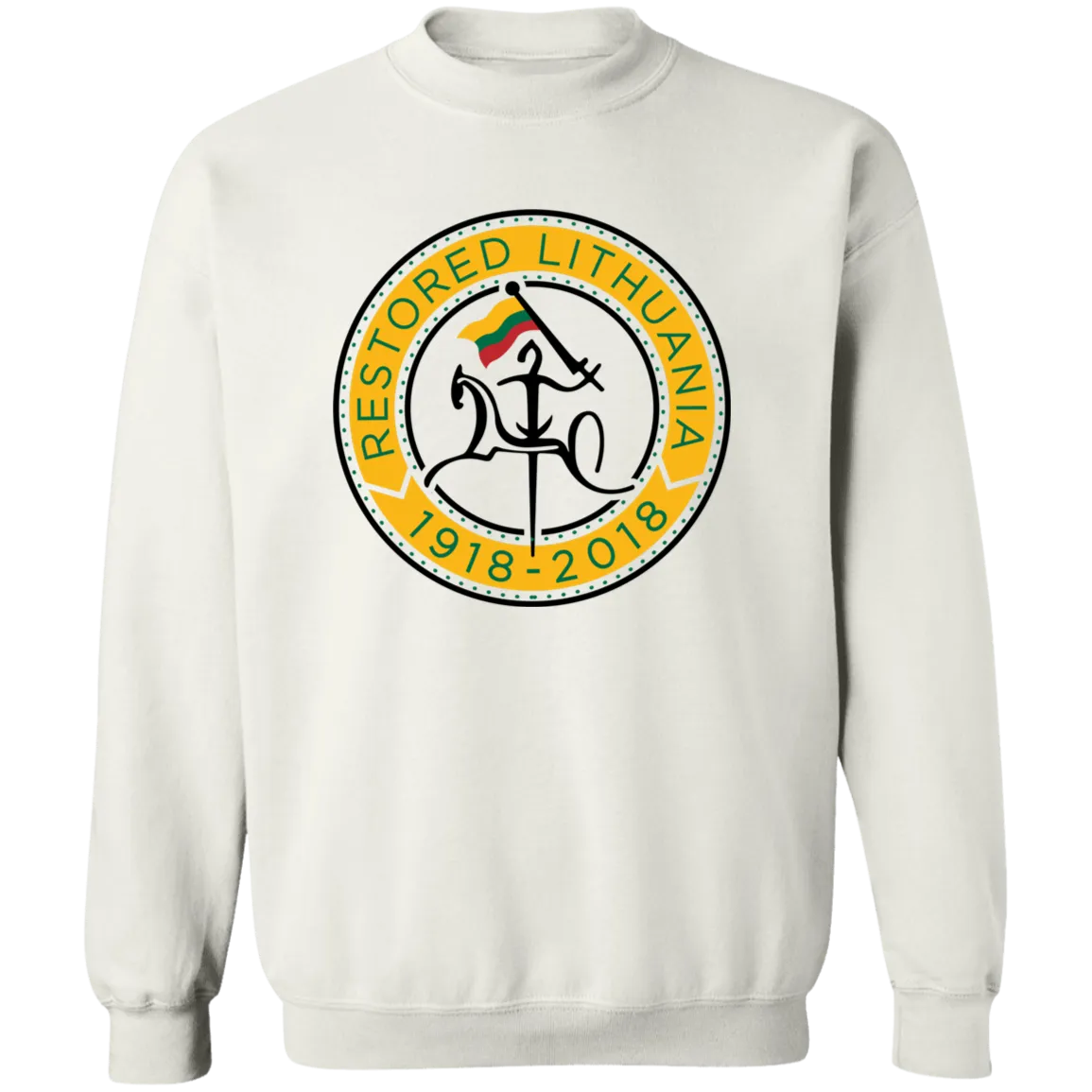 Vytis Restored - Men/Women Unisex Comfort Crewneck Pullover Sweatshirt