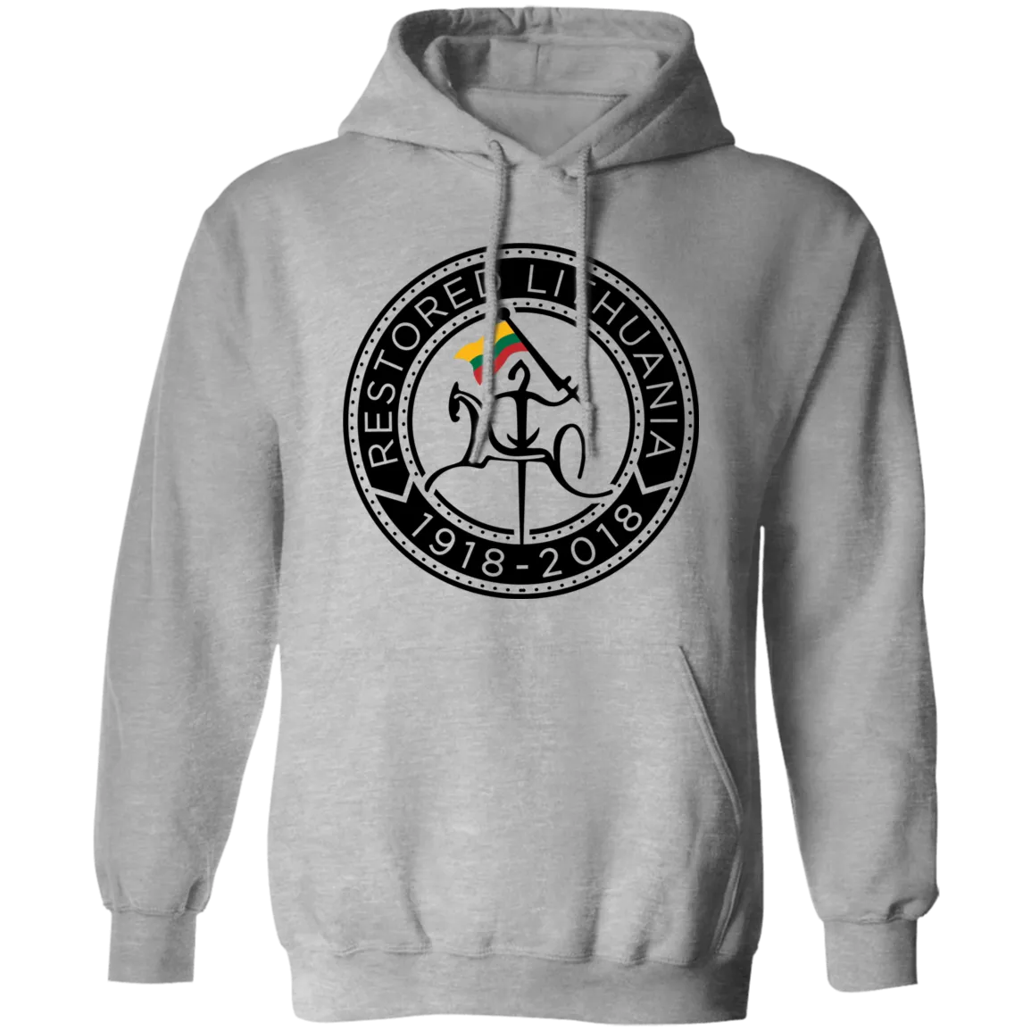 Vytis Restored - Men/Women Unisex Comfort Pullover Hoodie