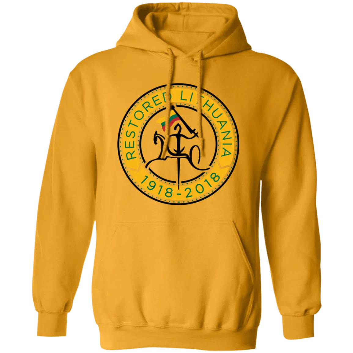 Vytis Restored - Men/Women Unisex Comfort Pullover Hoodie