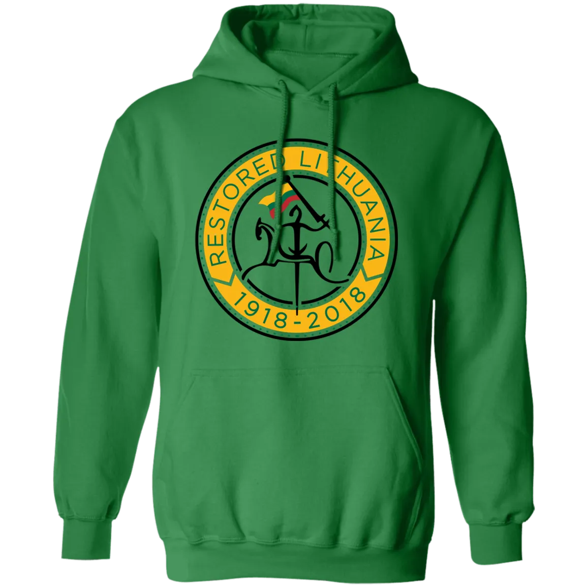 Vytis Restored - Men/Women Unisex Comfort Pullover Hoodie
