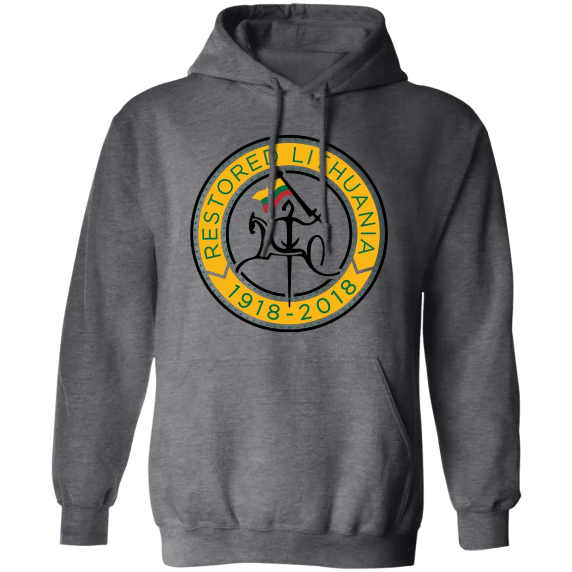 Vytis Restored - Men/Women Unisex Comfort Pullover Hoodie