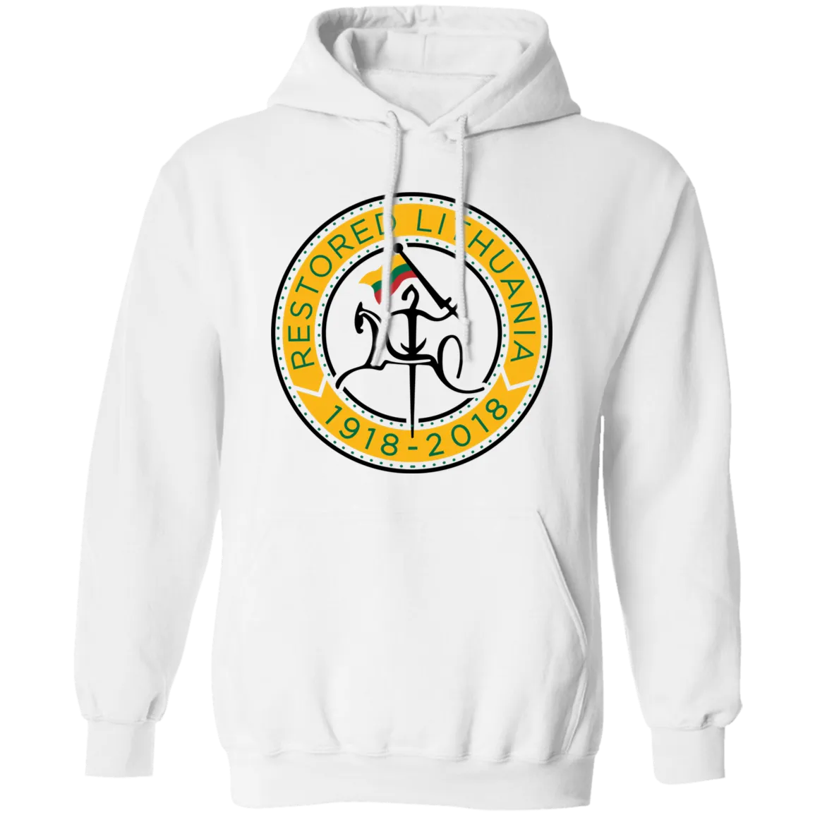 Vytis Restored - Men/Women Unisex Comfort Pullover Hoodie