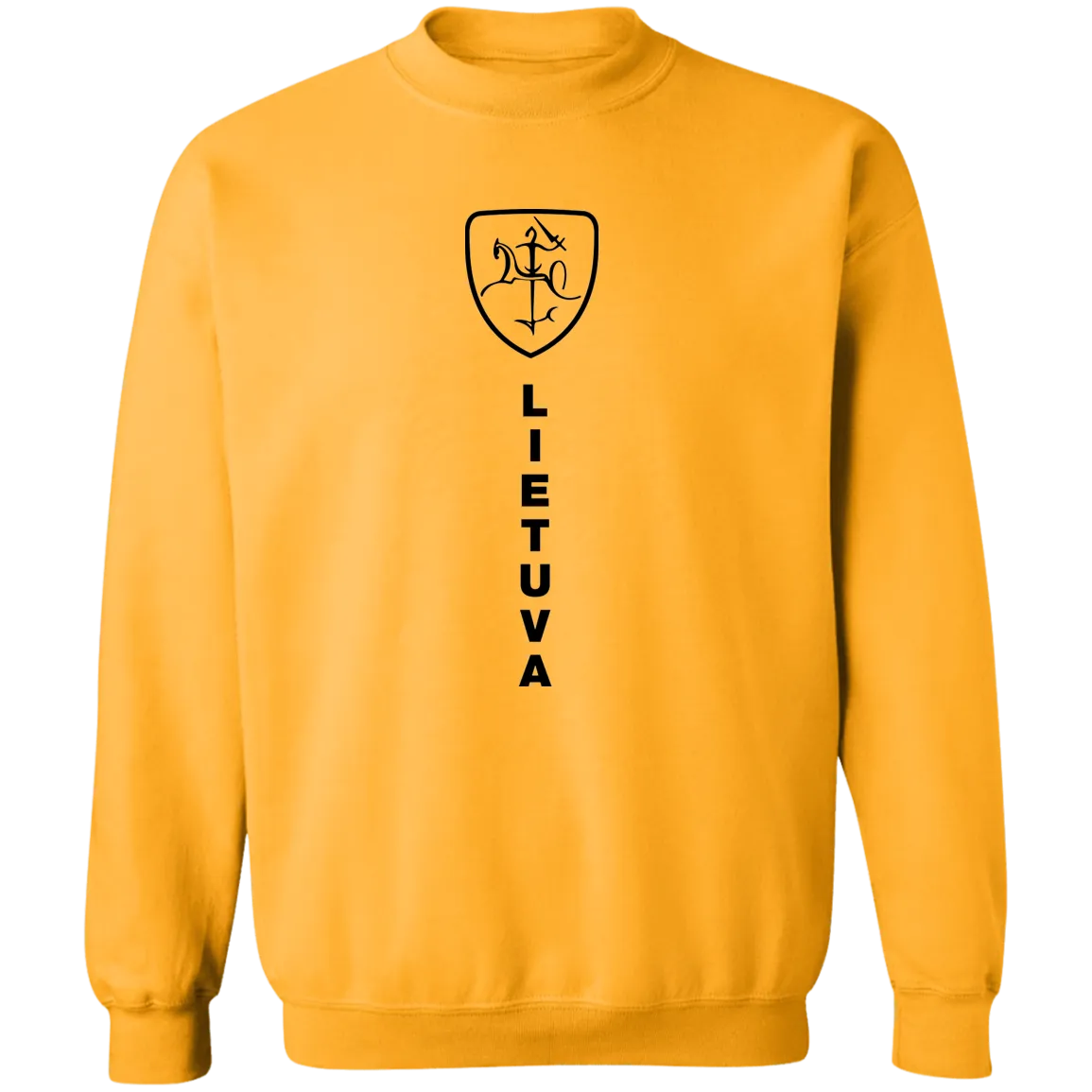 Vytis Shield Lietuva - Men/Women Unisex Comfort Crewneck Pullover Sweatshirt