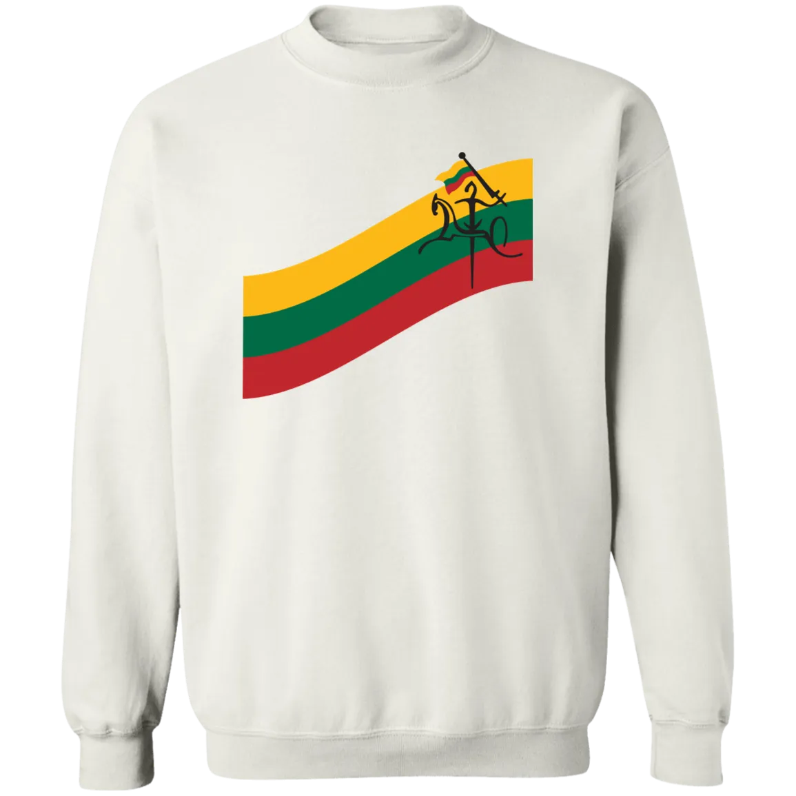 Vytis Swoosh - Men/Women Unisex Comfort Crewneck Pullover Sweatshirt