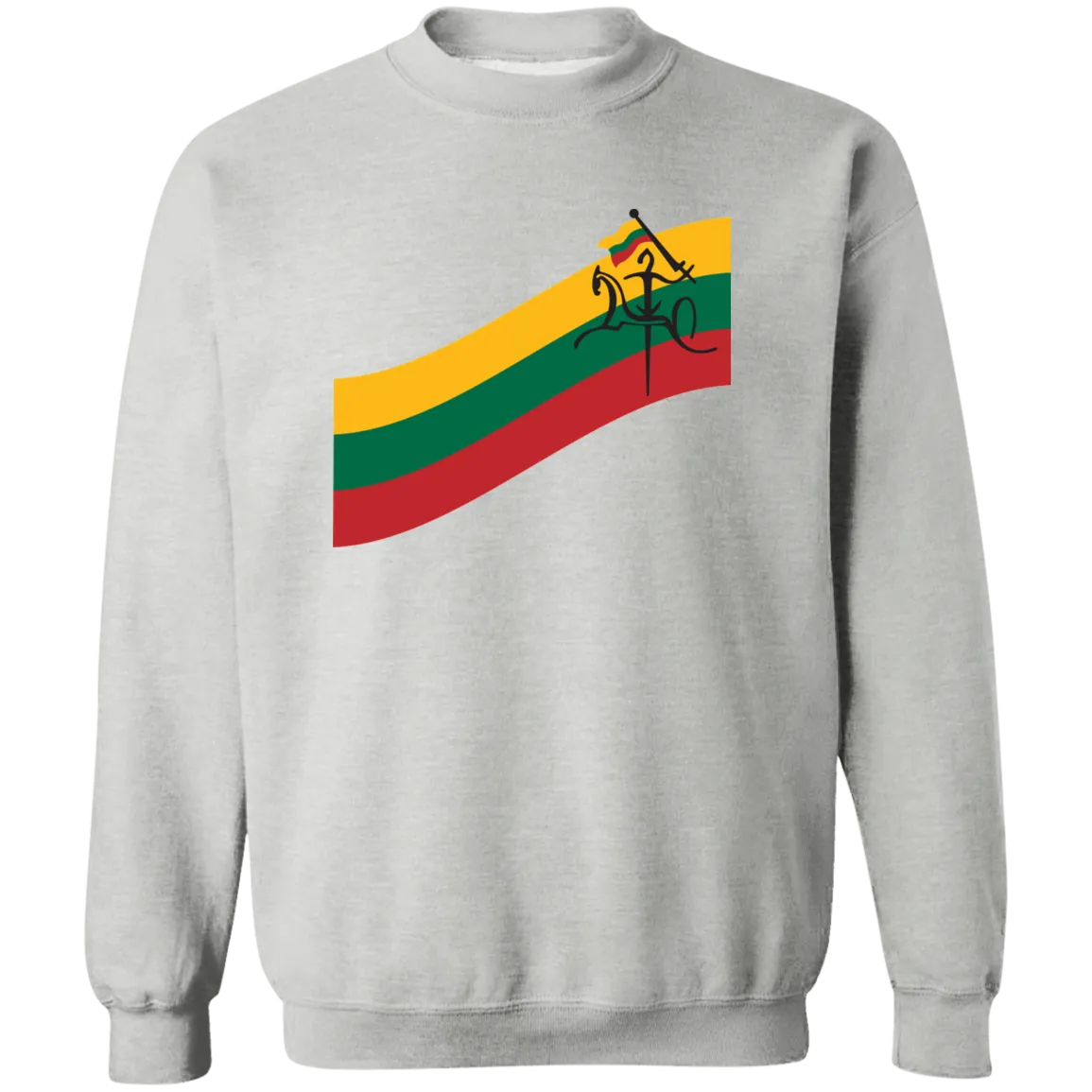 Vytis Swoosh - Men/Women Unisex Comfort Crewneck Pullover Sweatshirt