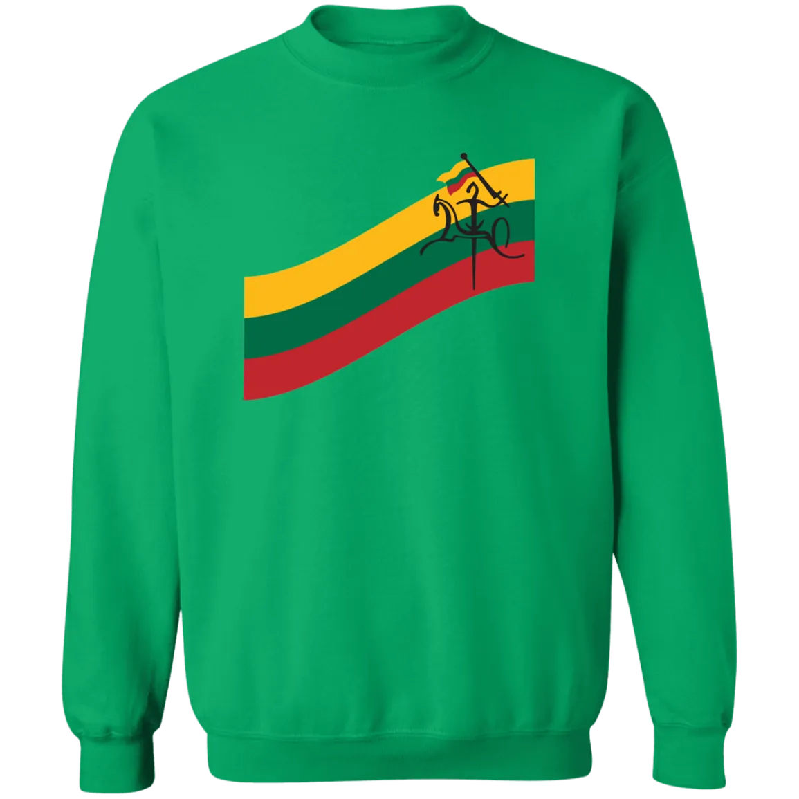 Vytis Swoosh - Men/Women Unisex Comfort Crewneck Pullover Sweatshirt