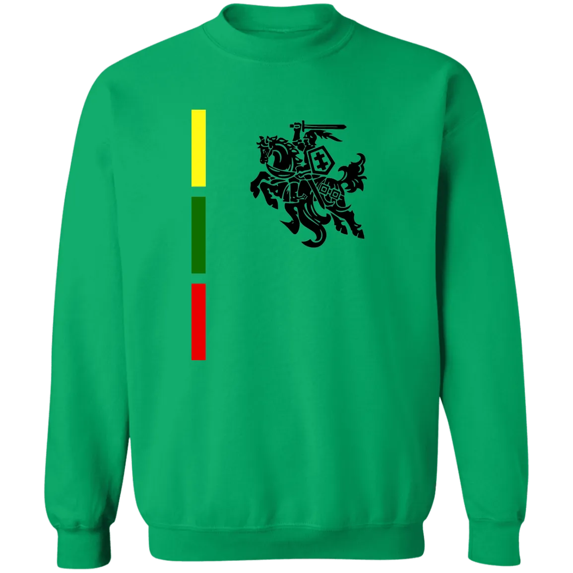 Warrior Vytis - Men/Women Unisex Comfort Crewneck Pullover Sweatshirt
