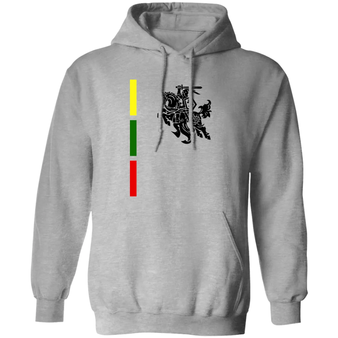 Warrior Vytis -Men/Women Unisex Comfort Pullover Hoodie