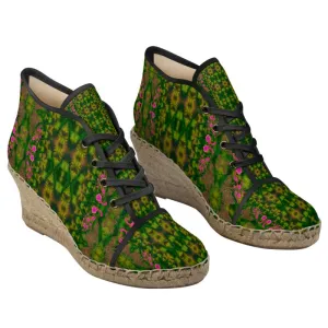 Wedge Espadrilles (Her/Muliebris)(WindSong Flower) RJSTH@Fabric#7 RJSTHS2021 RJS