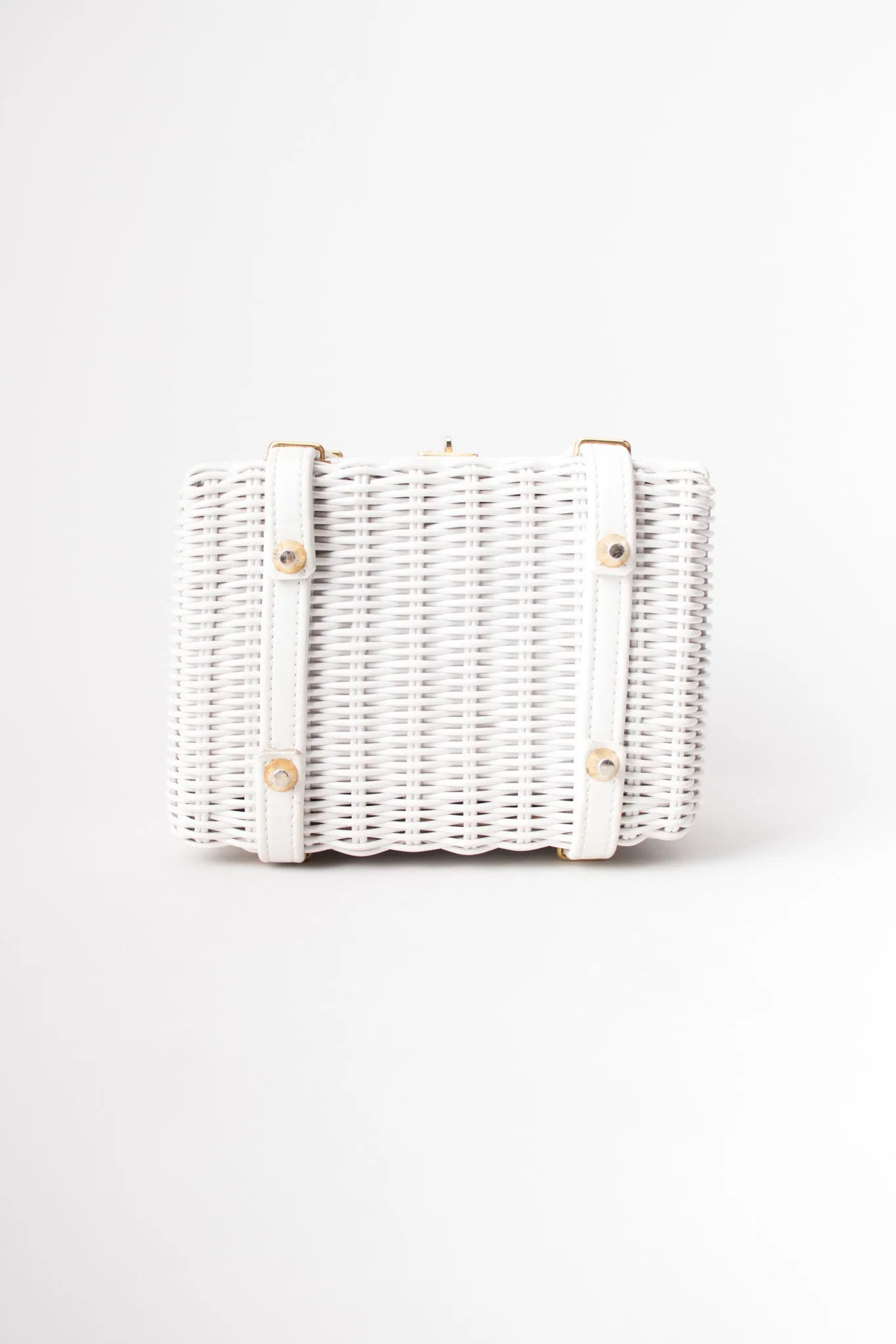 Wicker Basket Bag