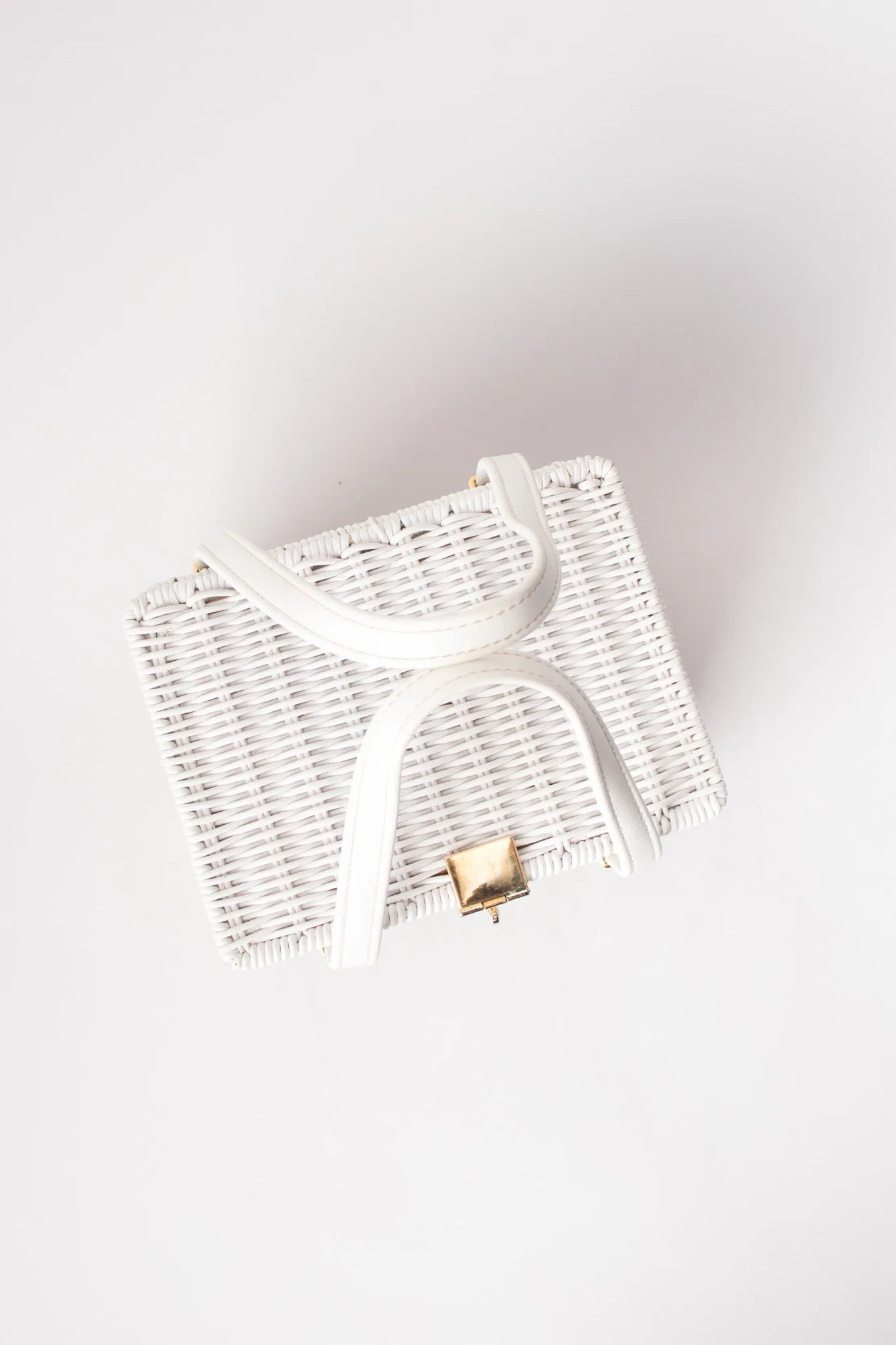 Wicker Basket Bag