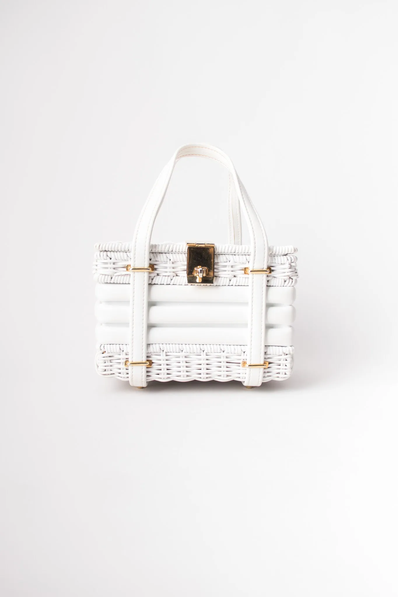 Wicker Basket Bag