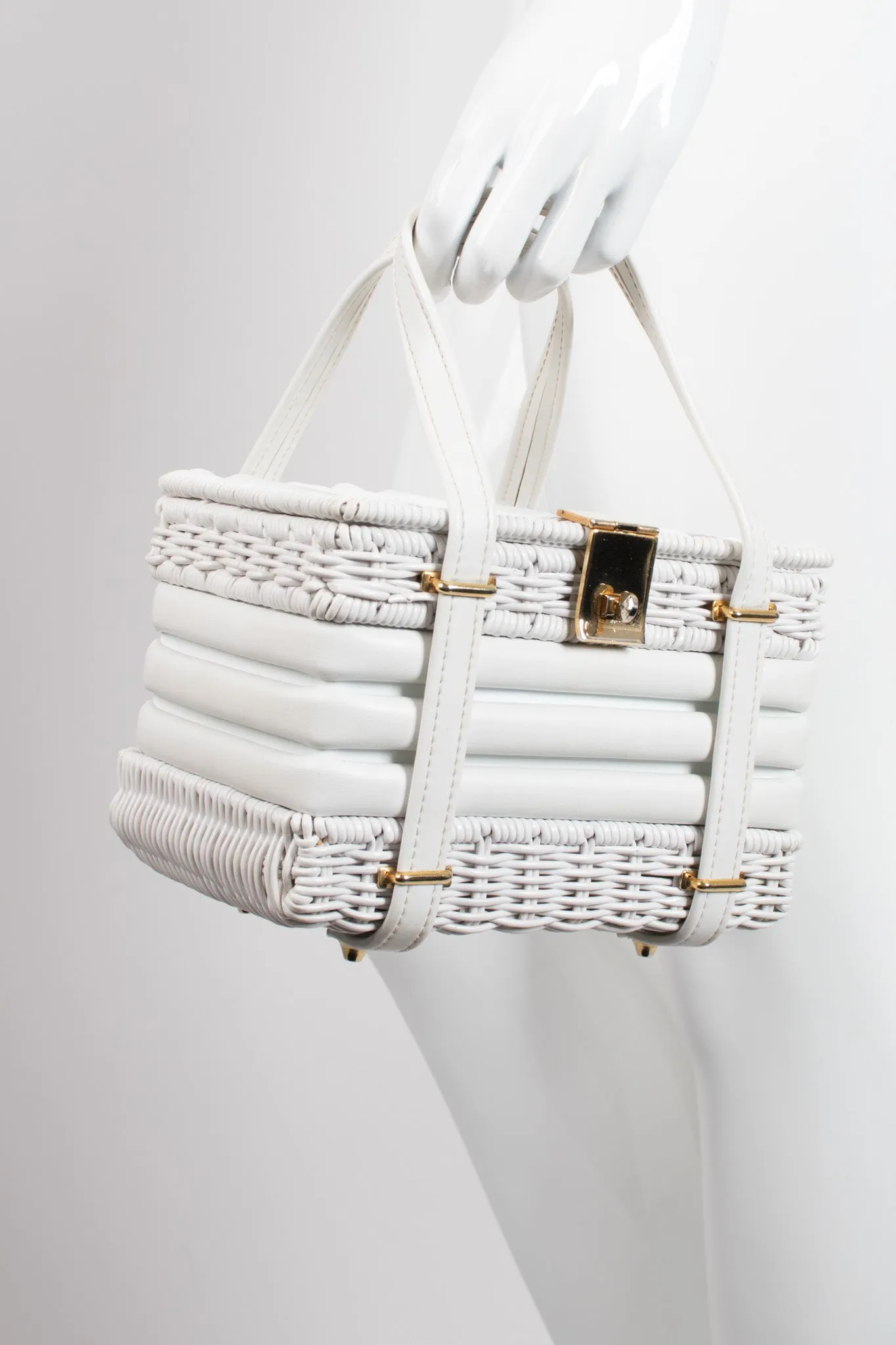 Wicker Basket Bag