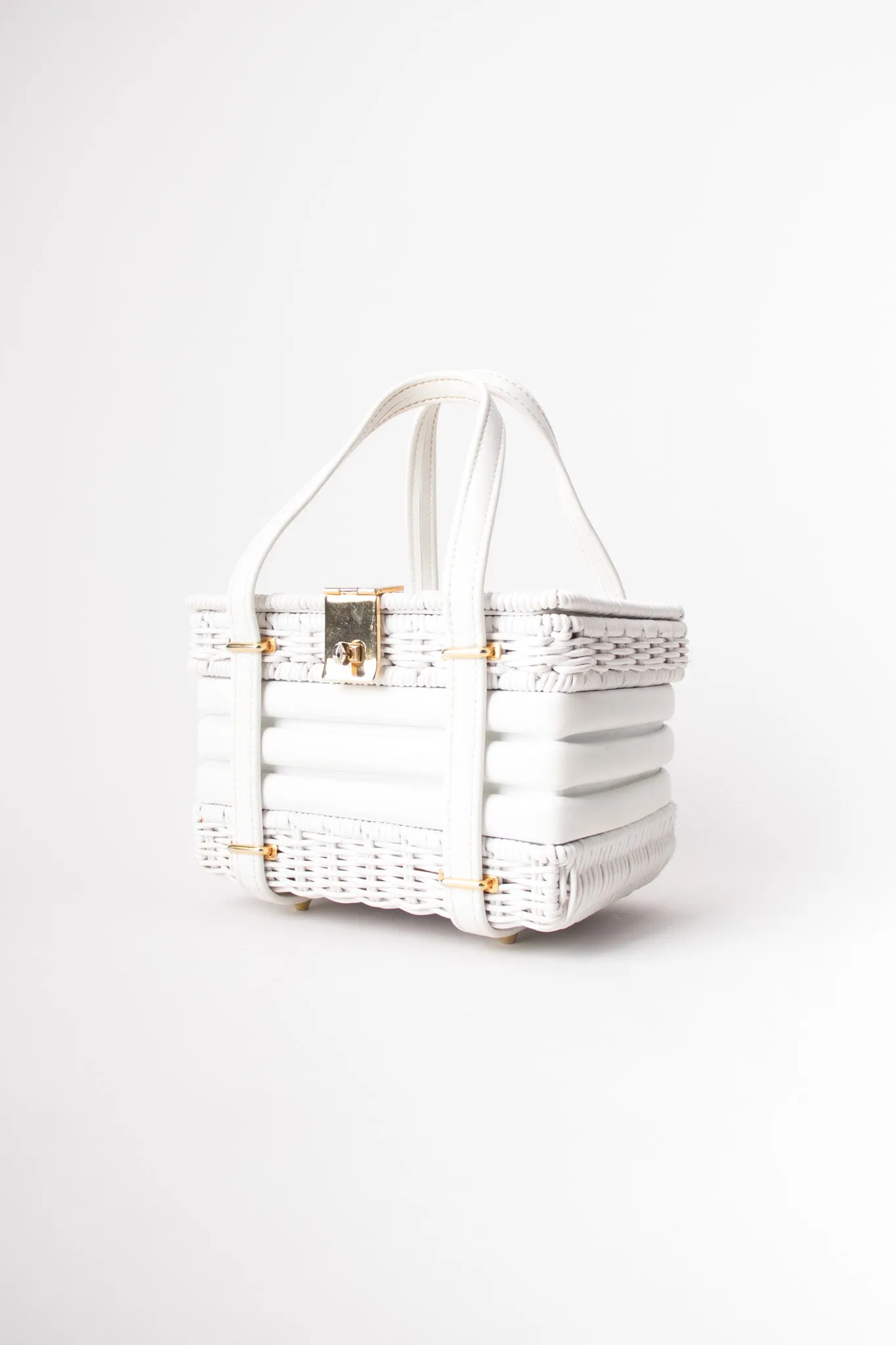 Wicker Basket Bag