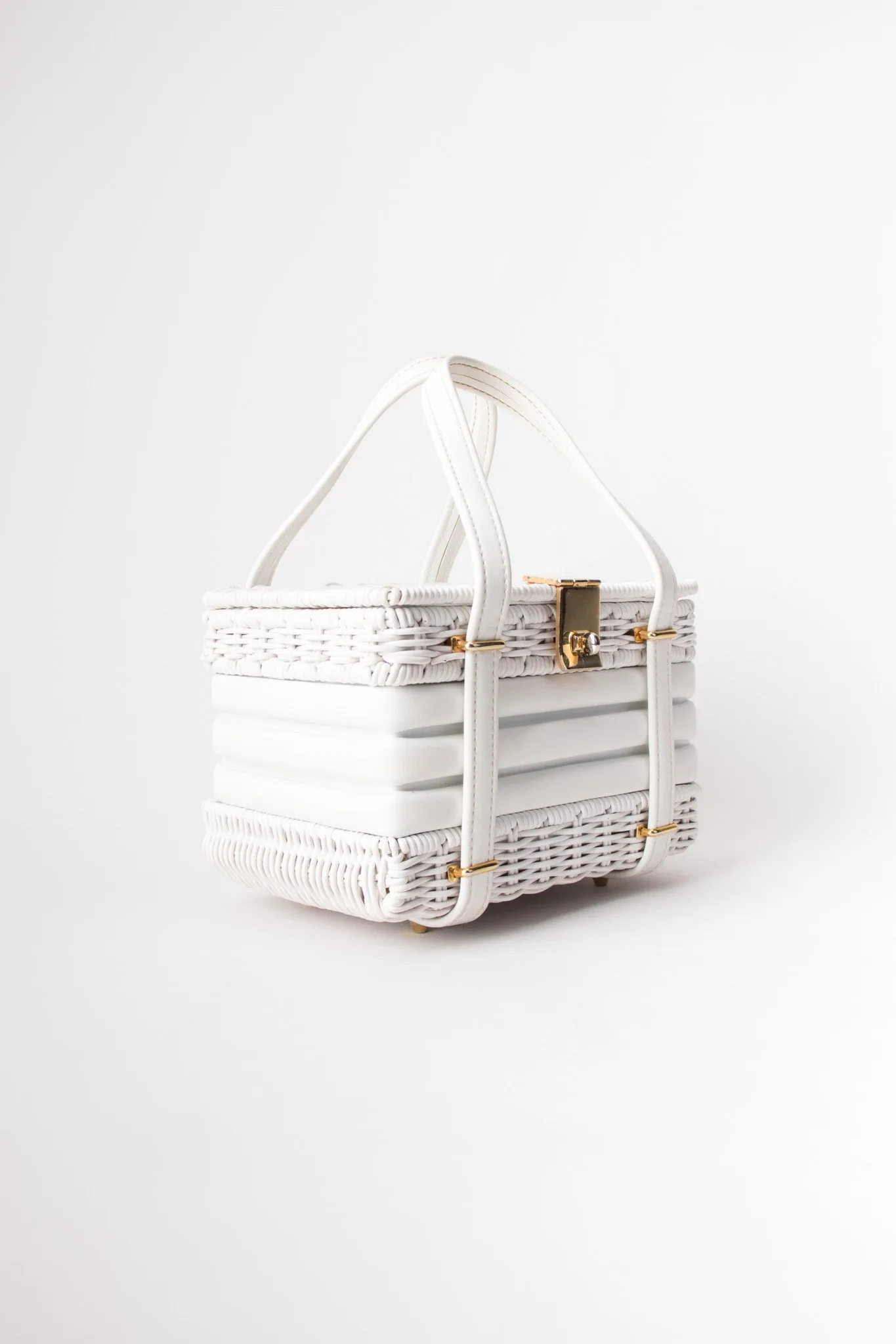 Wicker Basket Bag