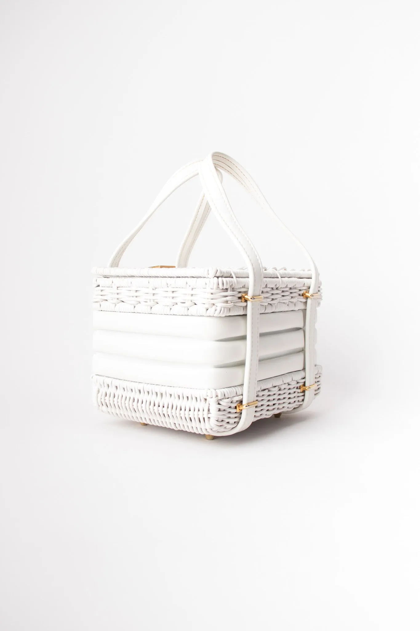 Wicker Basket Bag