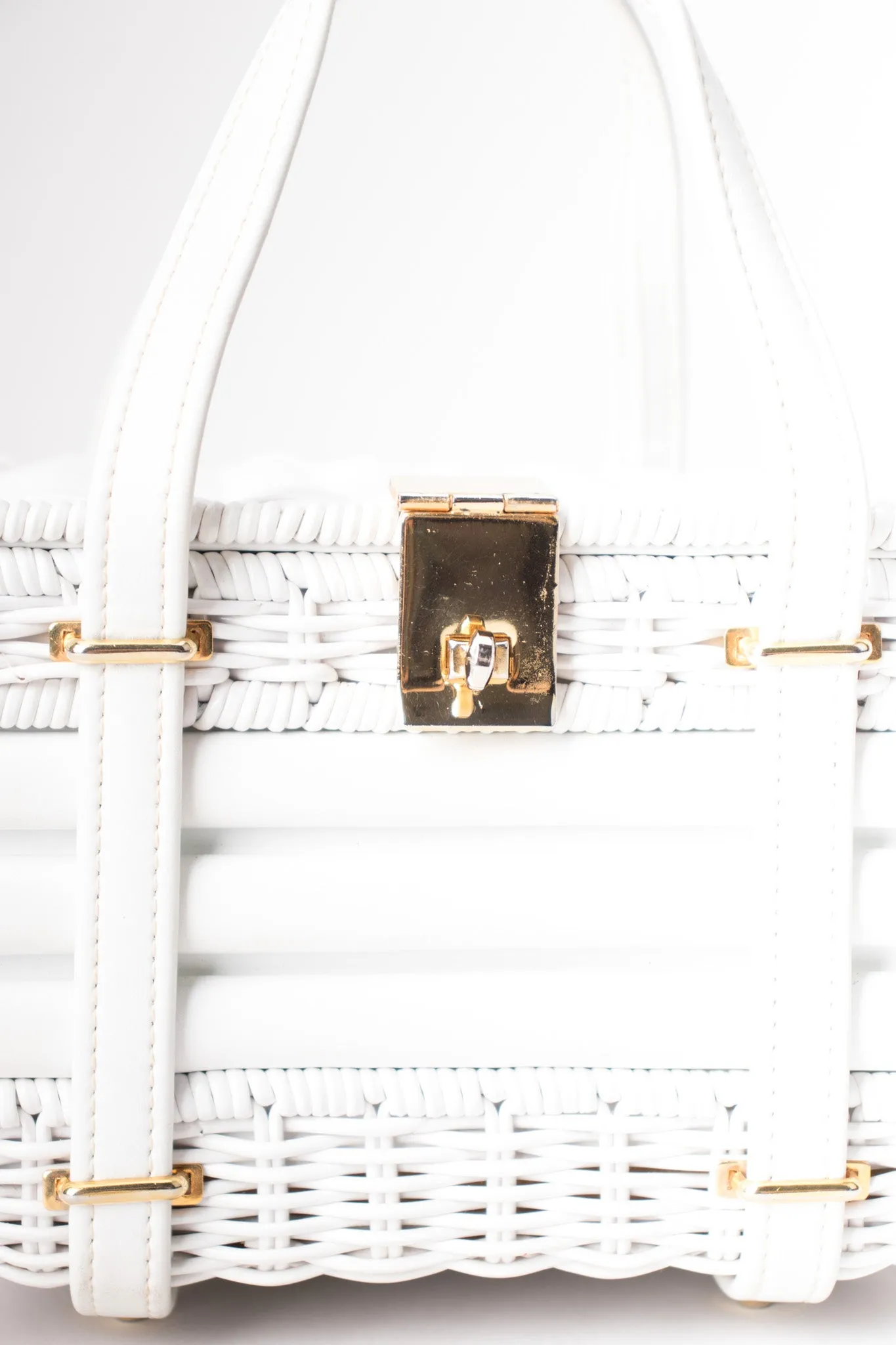 Wicker Basket Bag