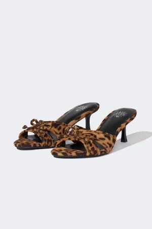 Woman Heeled Slippers