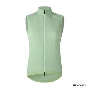 Women's Classic Lightweight Windproof Vest NCVEK033 Green