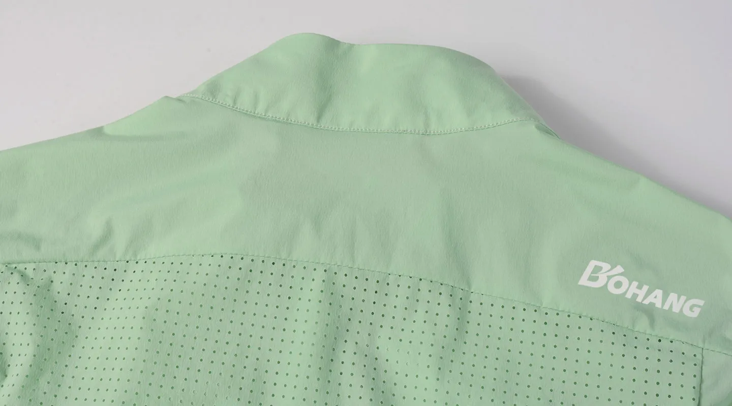 Women's Classic Lightweight Windproof Vest NCVEK033 Green