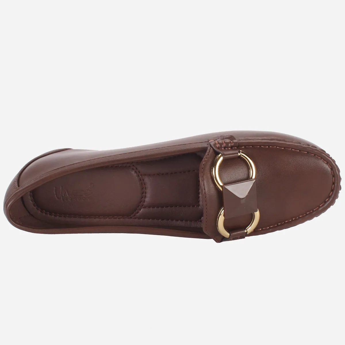 Womens "HERMEIN" Low Wedge Moccasins