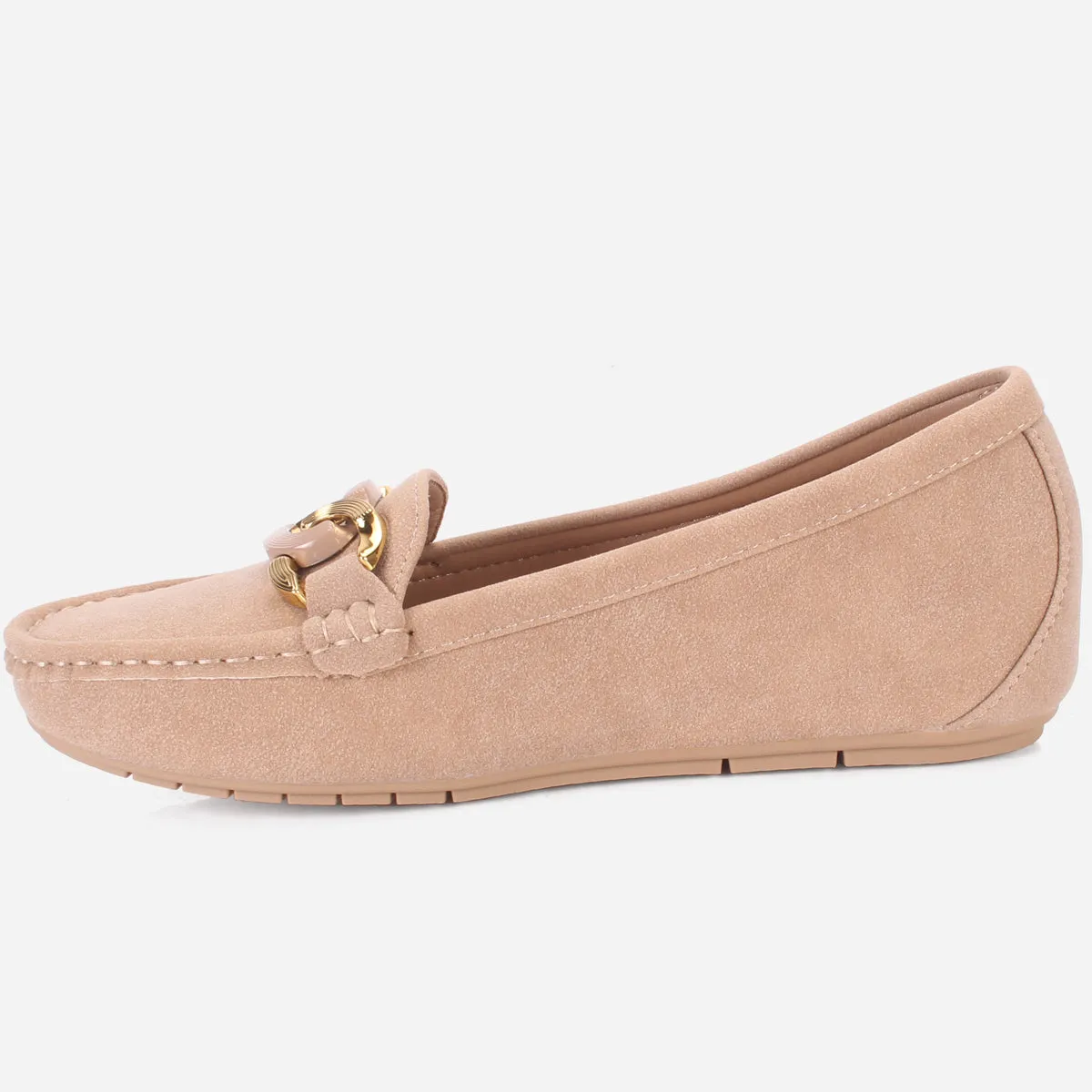 Womens "KADENCE" Low Wedge Moccasins