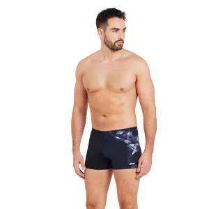 Zoggs Shadow Print Hip Racer Men